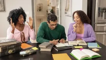 College Cuties Study Big Dick